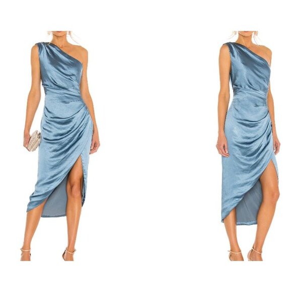 Curated visual reference: Picture Idea: Elliatt Dresses Elliatt Cassini Shoulder S Dress Cadet Blue Coquette